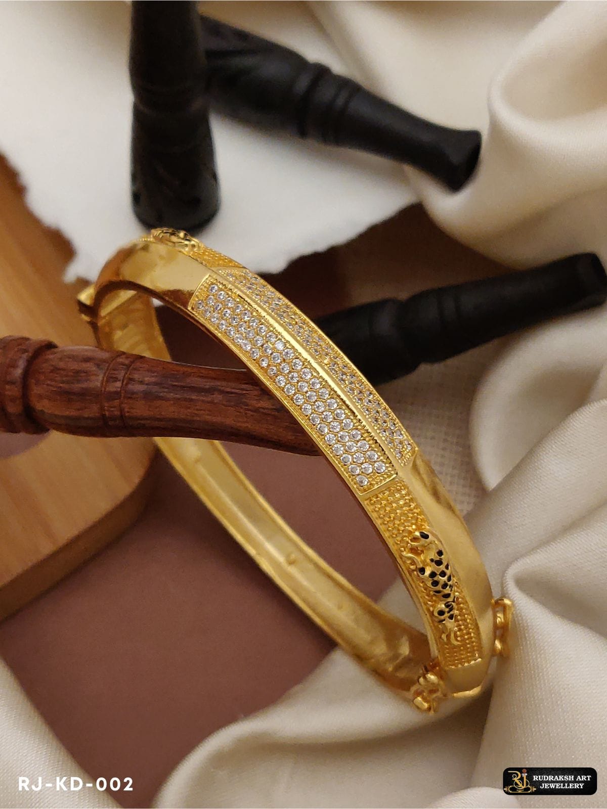 Mens diamond kada Clearance