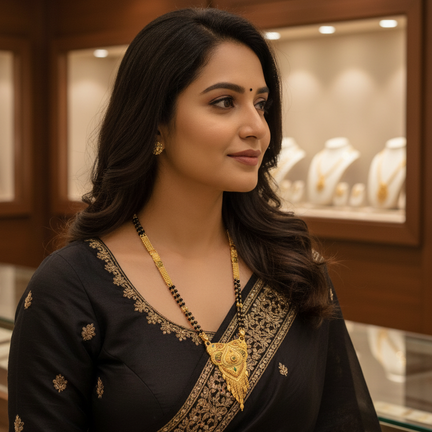 Timeless Traditional Unique Mangalsutras for Women's-MS-002
