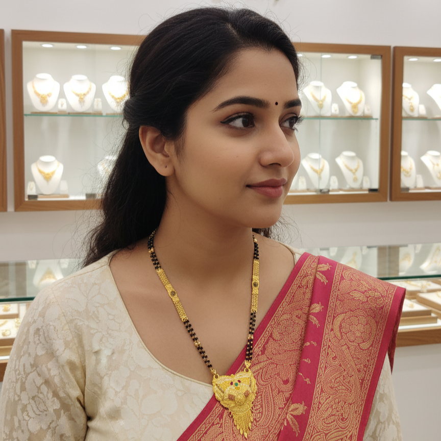 Traditional Beauty Luxurious Mangalsutras for Women's-MS-003