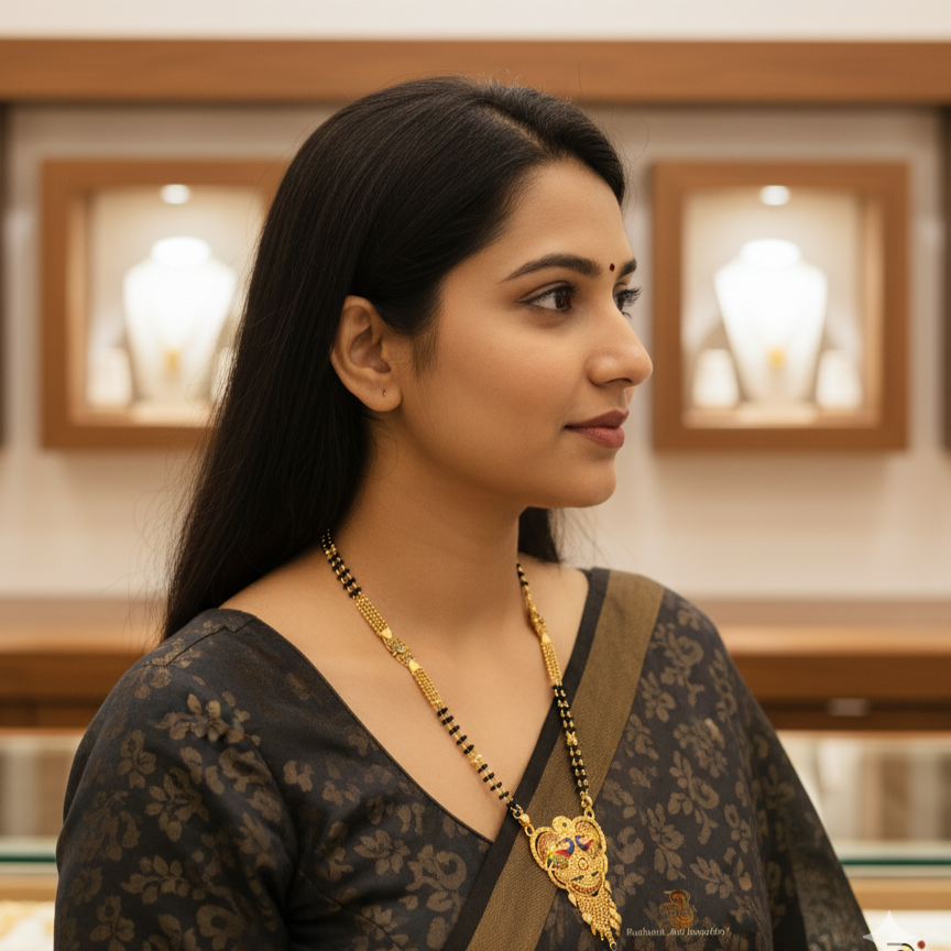 Blessed with Tradition Classic Mangalsutra Styles for Women's-MS-006