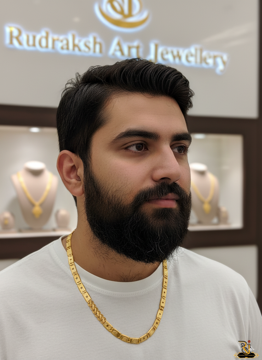 Classical Nawabi with Pokal Chain for Men-3 CH-119