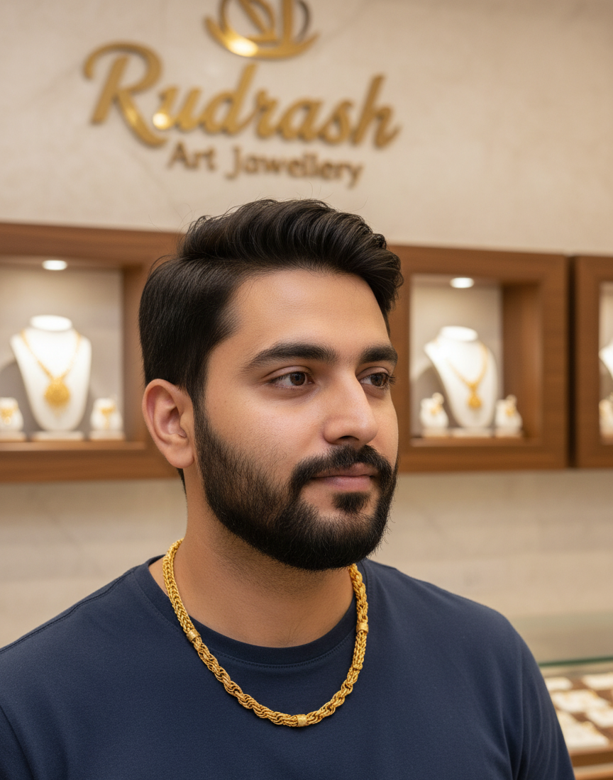 Classical Kadi with Rassa Chain for Men CH-150