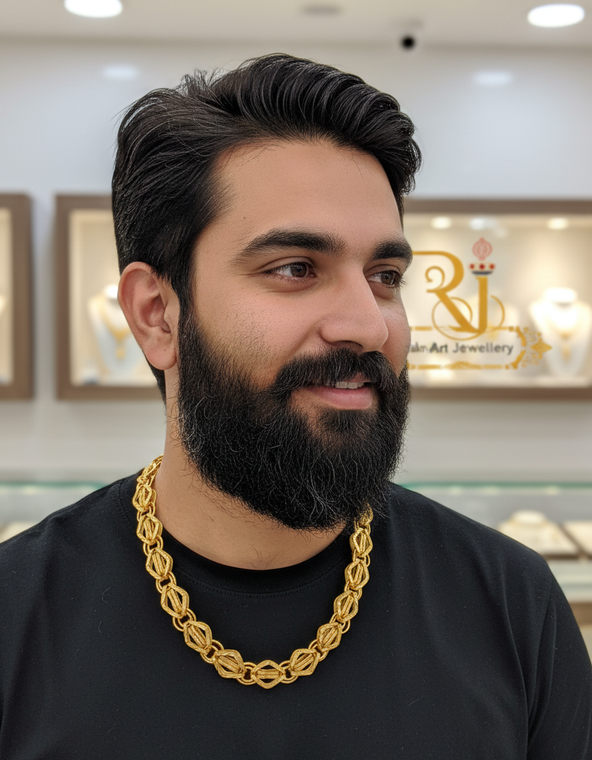High Gold Pleted Men’s Fashion Design chain CH-223