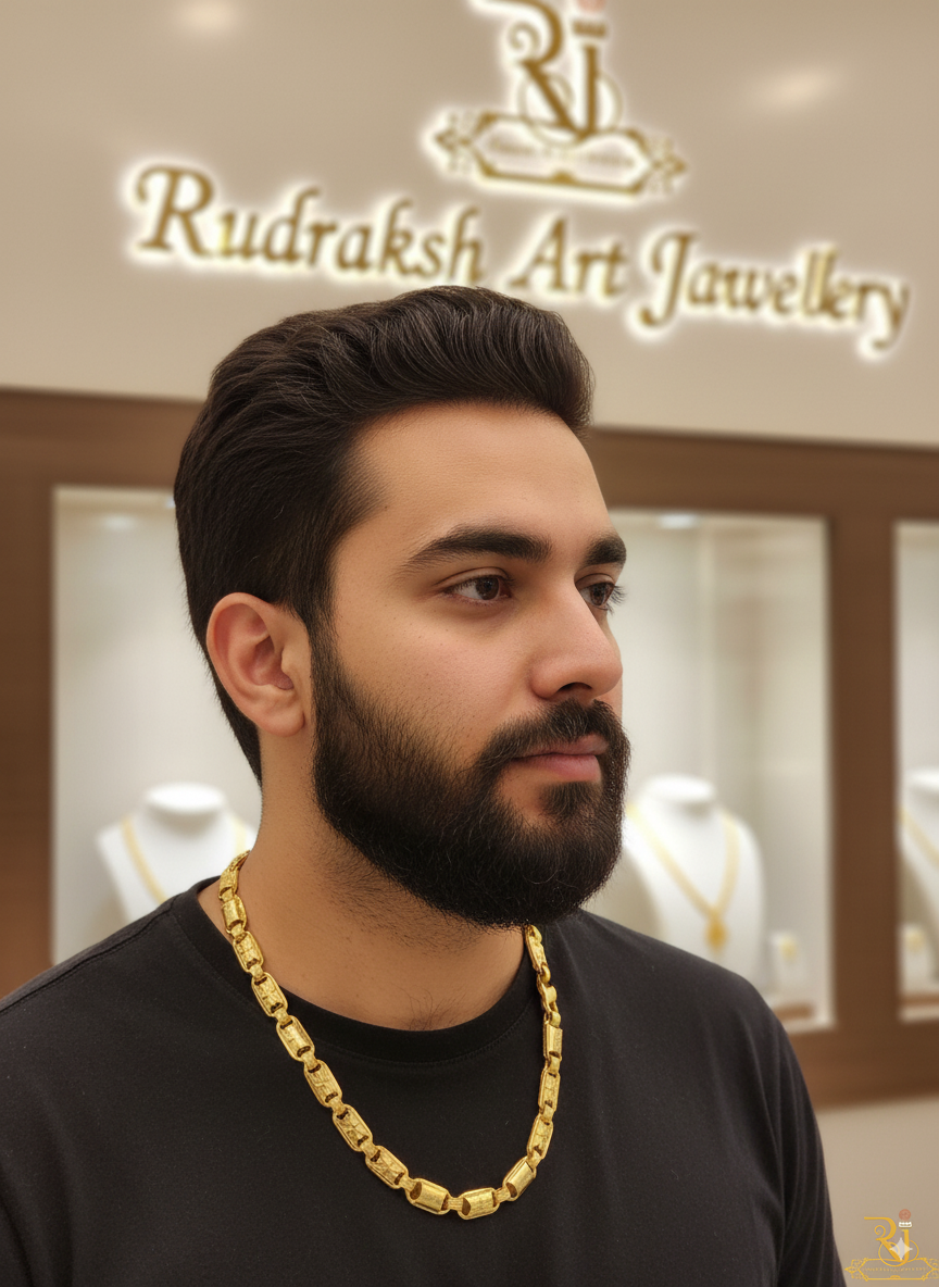Gilded Edge Premium Koyli Design Chain for Men-CH-280