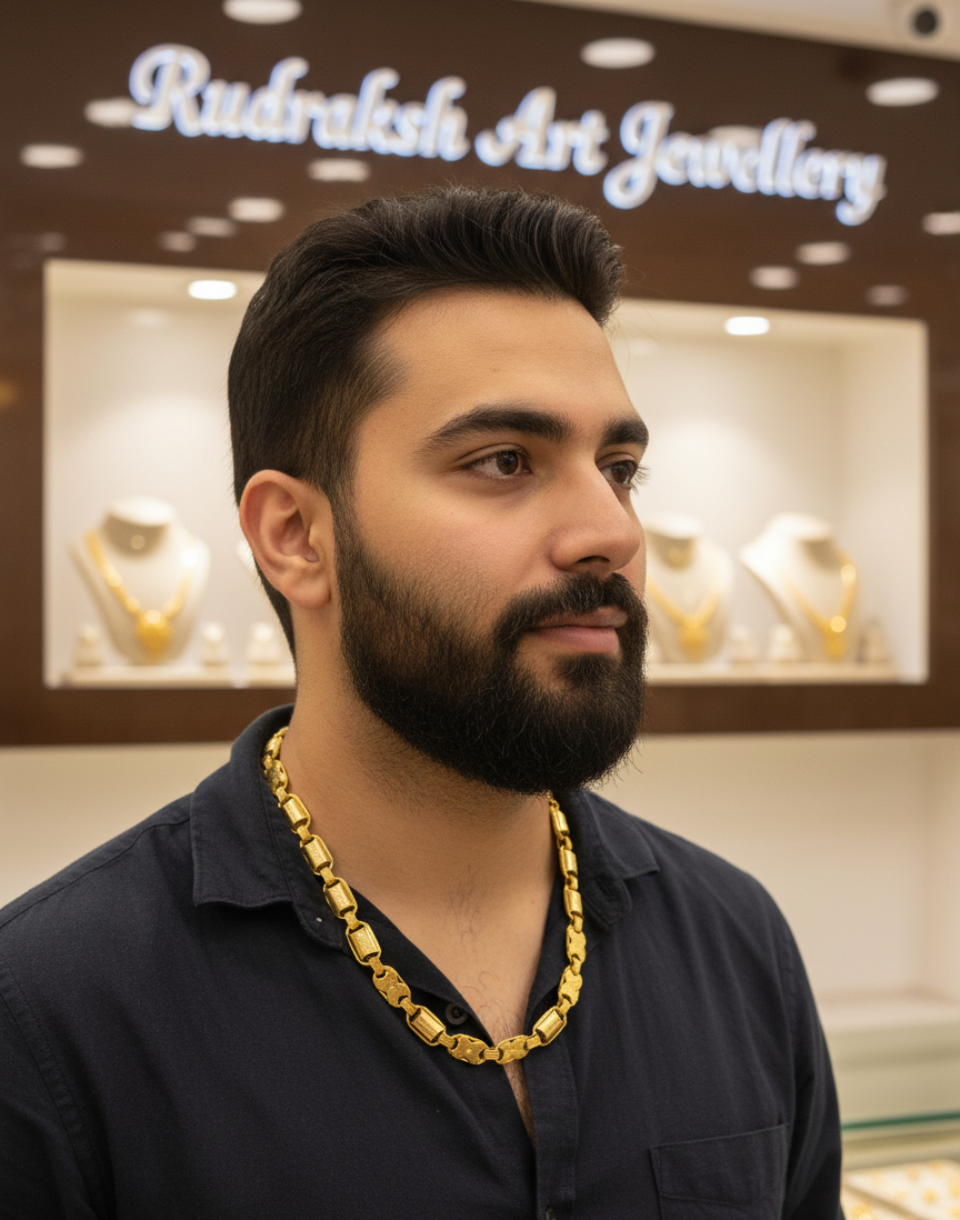 Luxe Shine and Premium Quality Indo Chain For Men's-CH-288