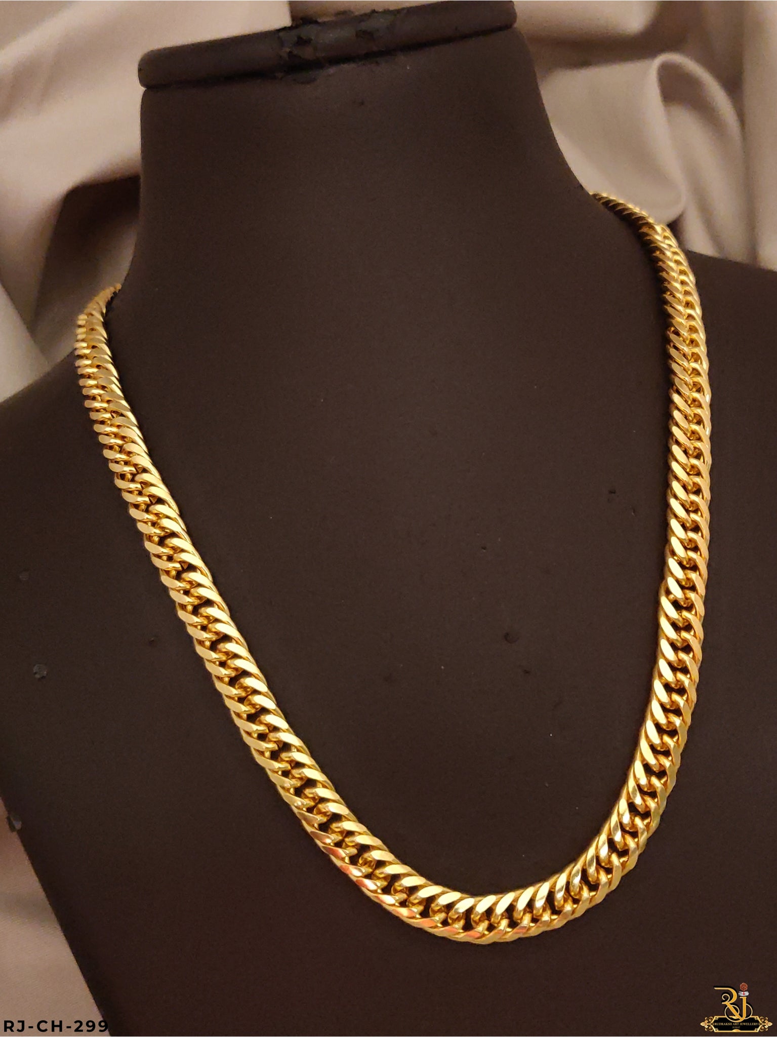 Timeless Treasure Sachin Gold Plated Chain For Men's-CH-299