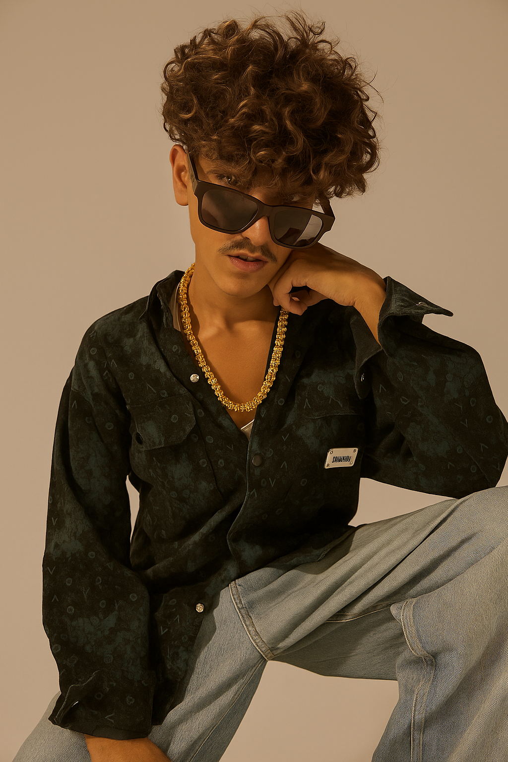 Fashionable Micro Gold Chain-CH-159