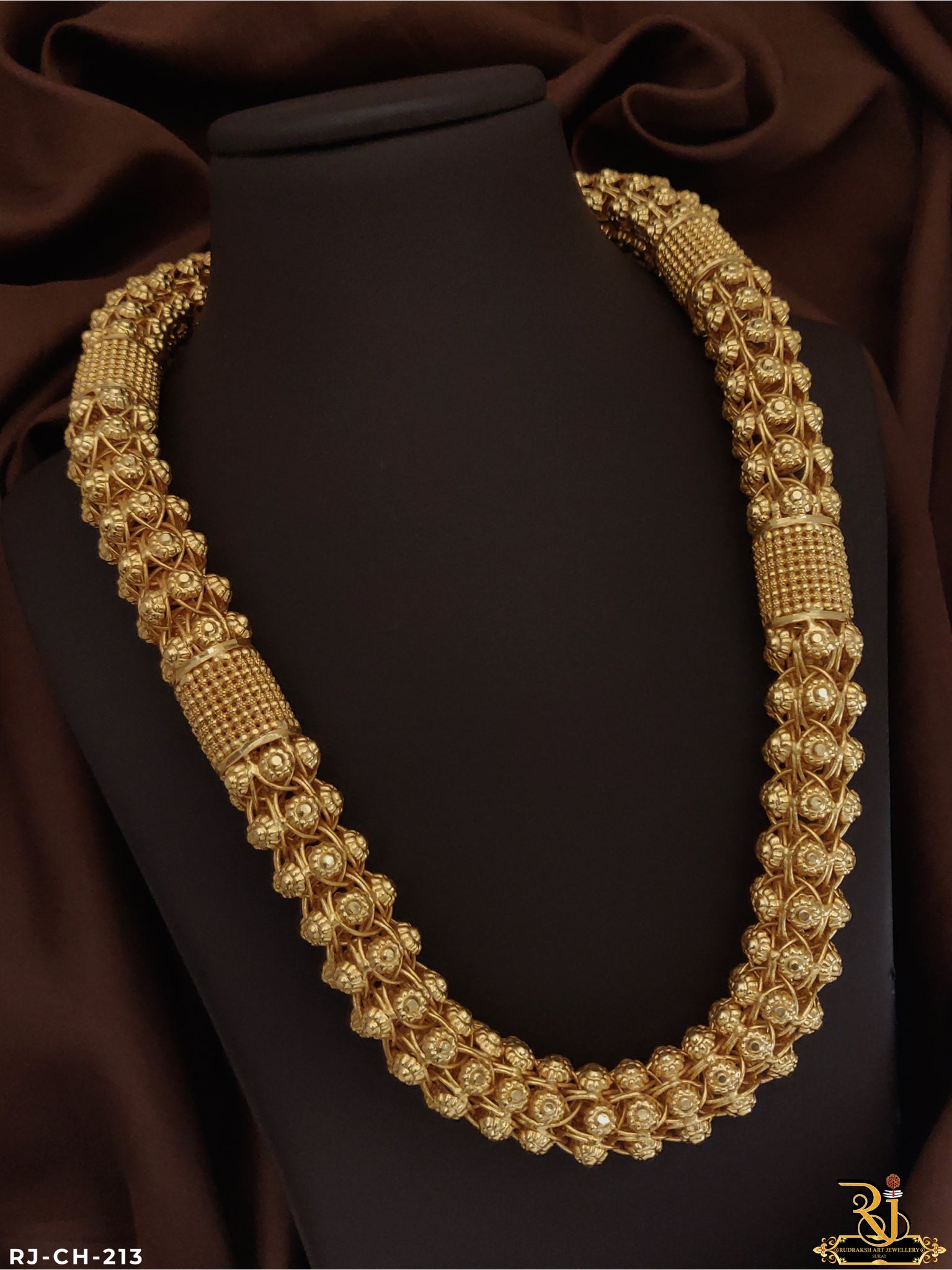 Orignal Gold Looking Big Design Gold Pleted men’s Style Chain CH-213