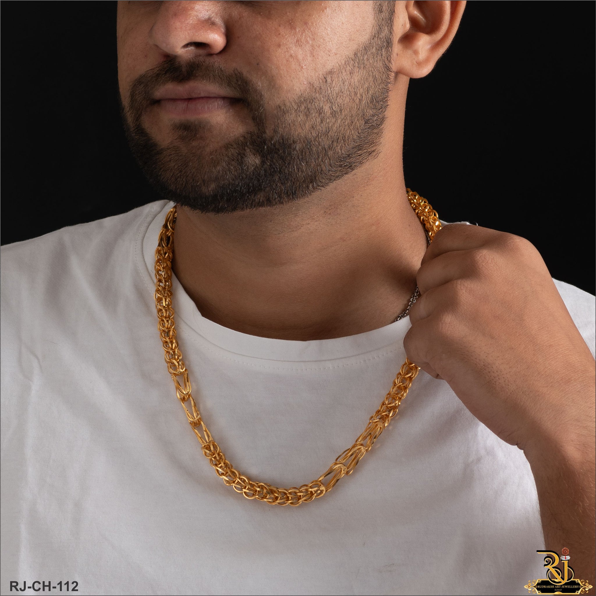 Premium Bahubali with Kadi Design Chain for Men CH-112