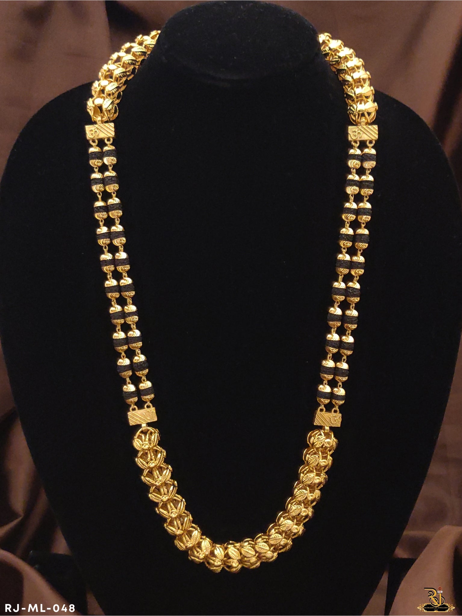 Exclusive Design By Chain With Rudraksh Mala ML-048