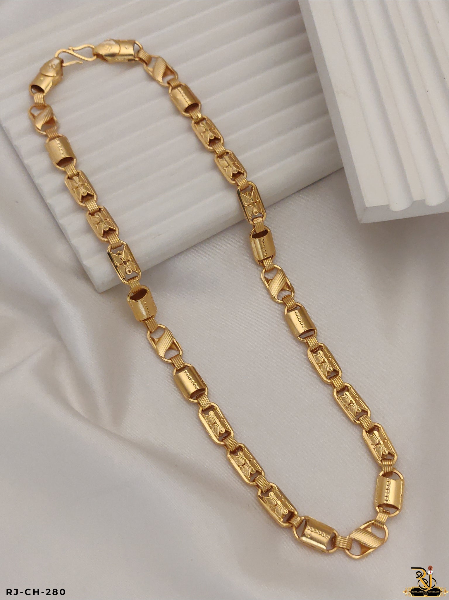 Gilded Edge Premium Koyli Design Chain for Men-CH-280