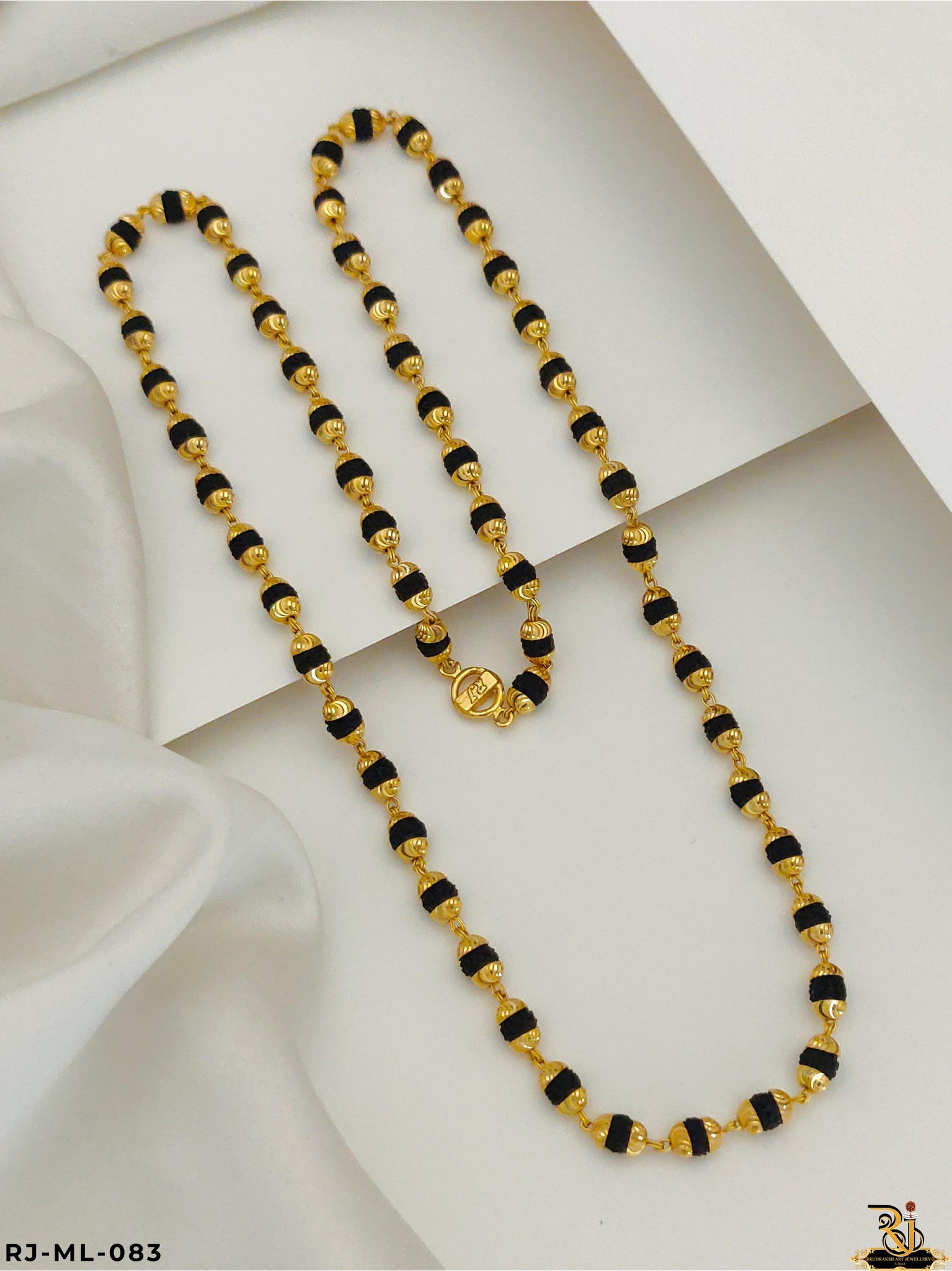 Rudraksh of Eternity 5 Mukhi 5mm Rudraksh Mala for men's-ML-083