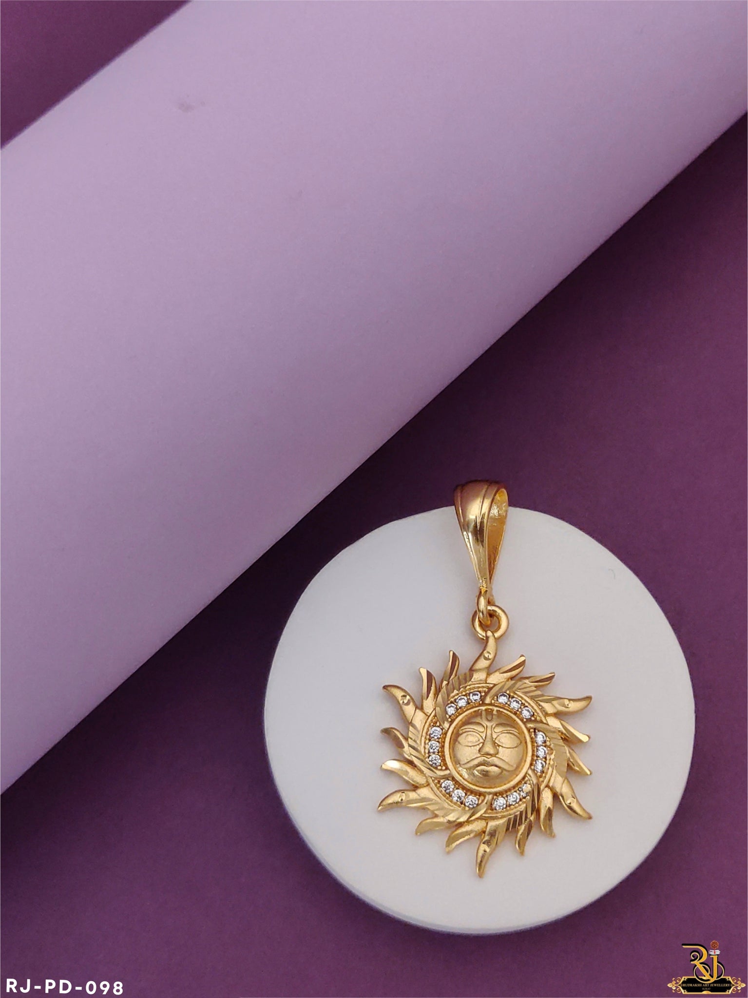 Sun sale gold locket