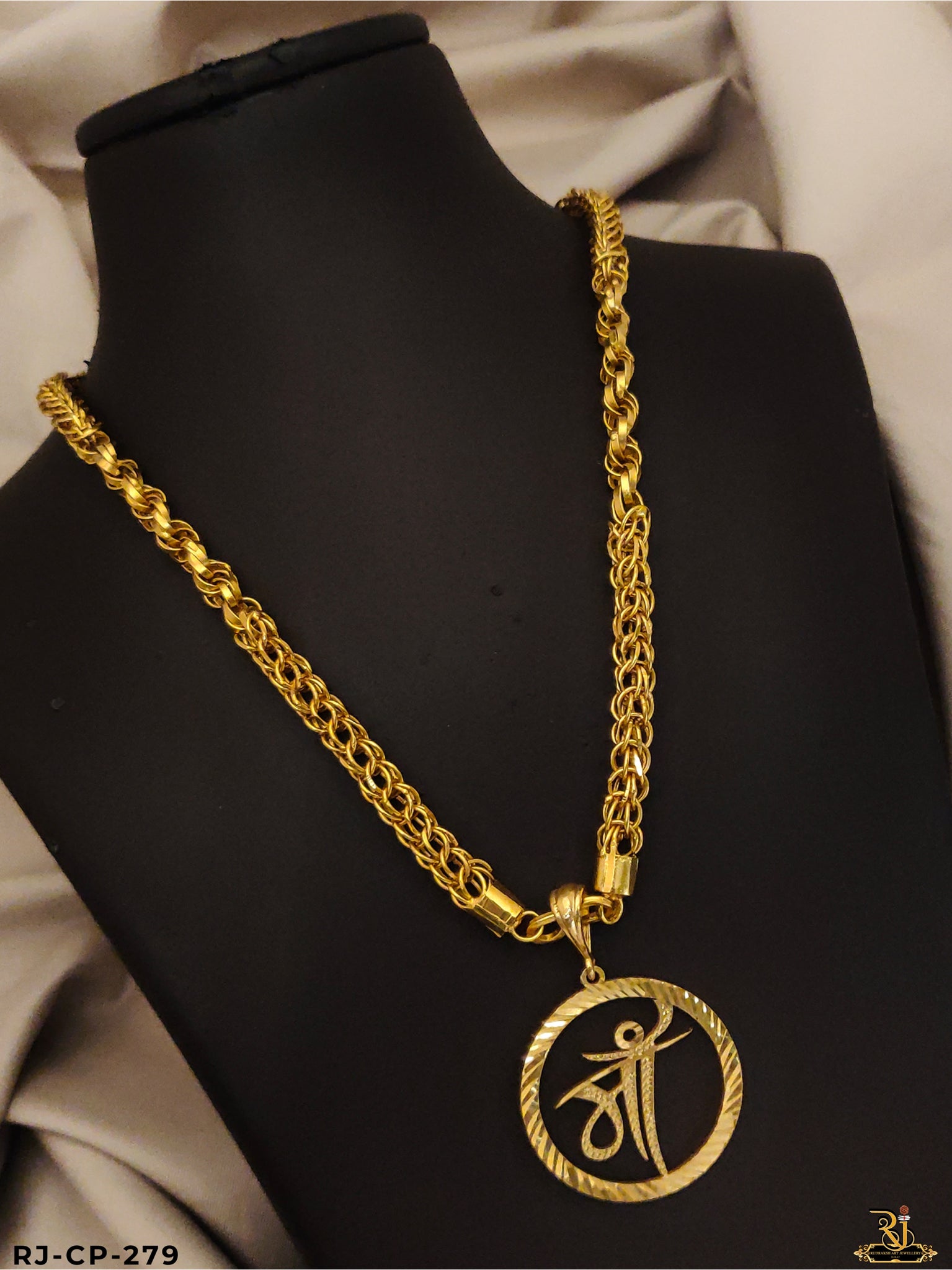 Maa Divine Pendant With Kadi Rassa Chain for Men's CP-279