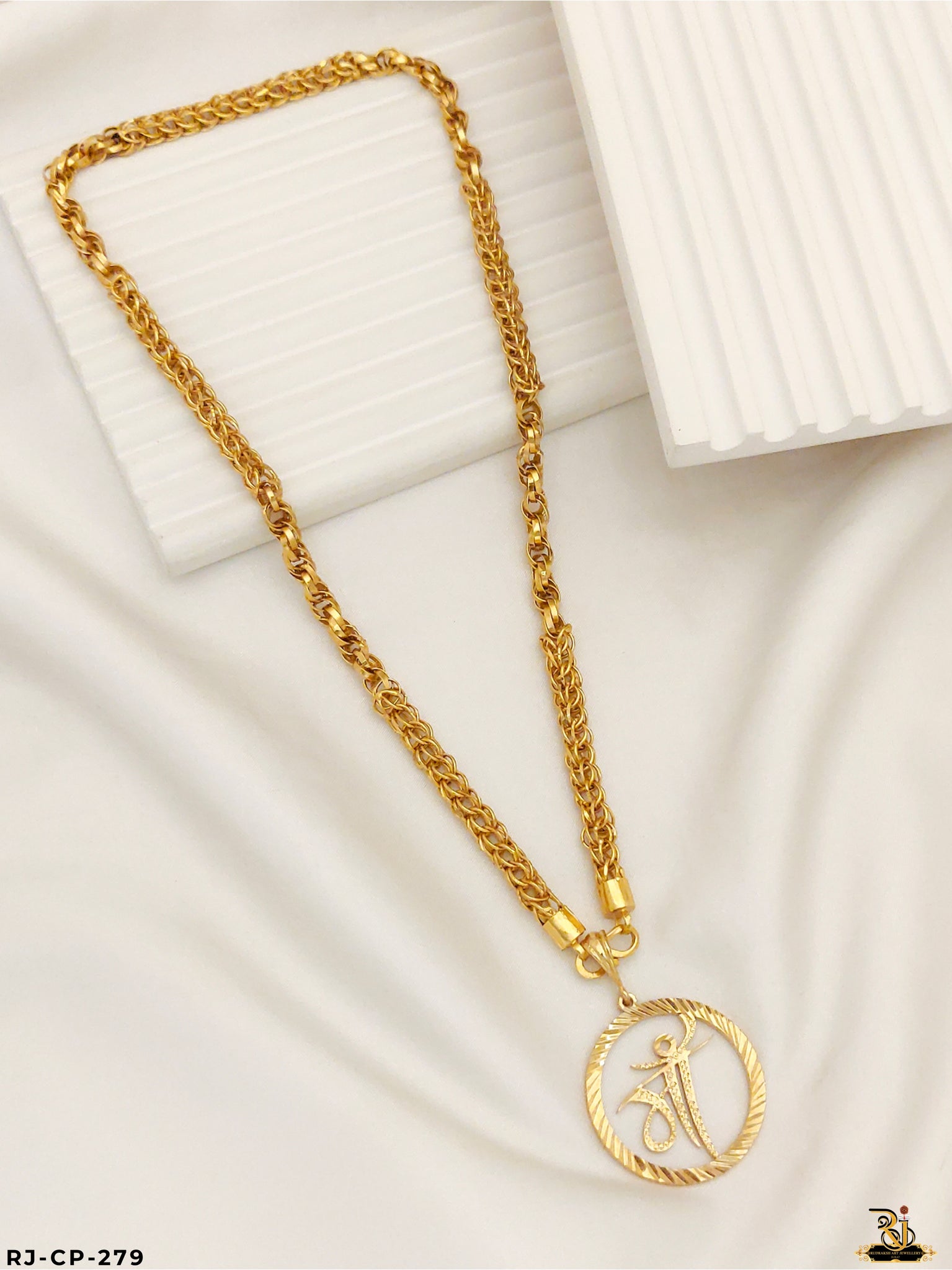Maa Divine Pendant With Kadi Rassa Chain for Men's CP-279