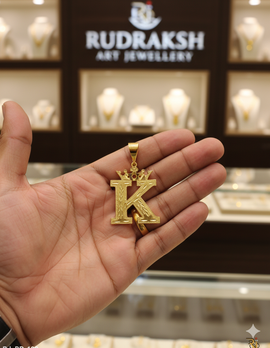 K Latter Men’s Fashion Pendant PD-189