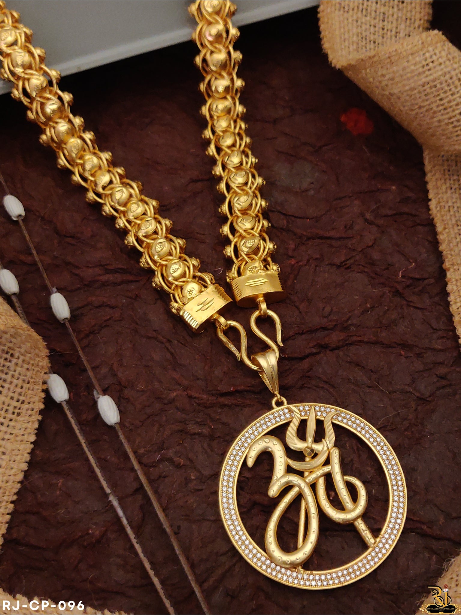 Om Trishul Swastik Hanging in Brass for Protection Buy Online - Vedicvaani