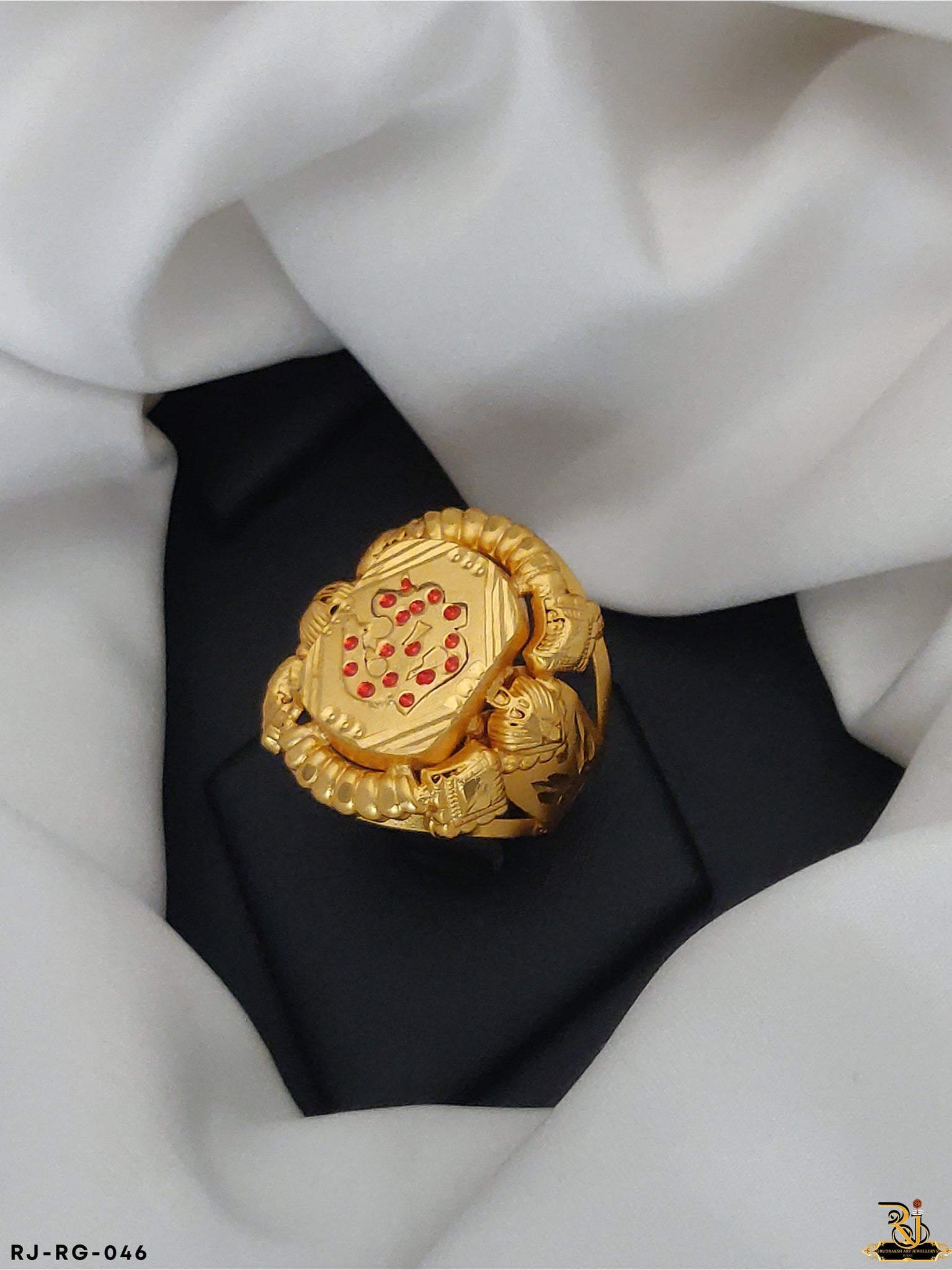 Buy quality Om design nazrana gold ring in Ahmedabad
