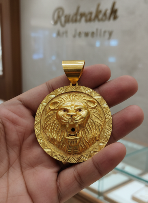 Superior and Luxurious Big Lion Pendant For Men's-PD-265