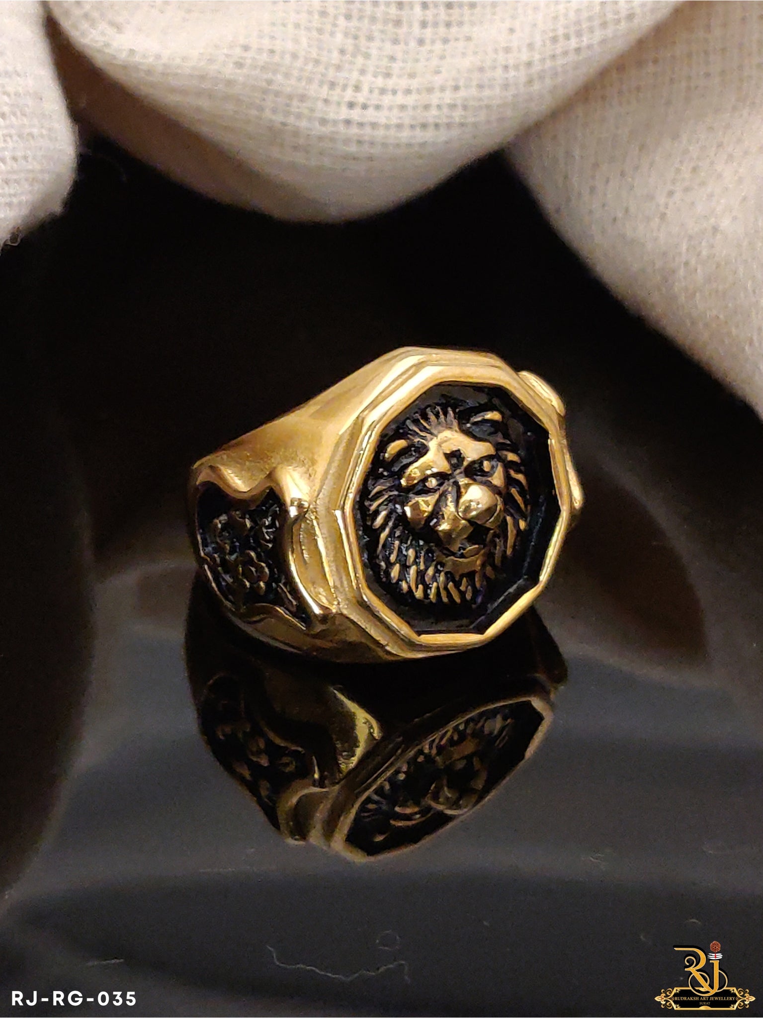 Imported Lion Ring for Men RG-035 - Main Image