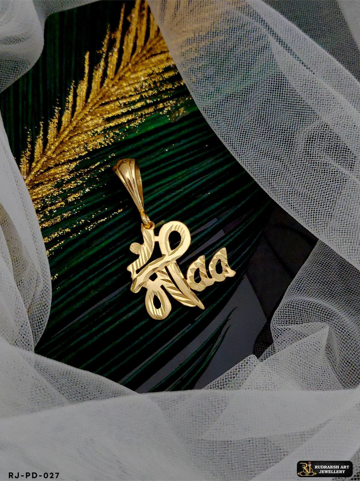 Superior Maa-Paa Pendant for Men Rudraksh Art Jewellery