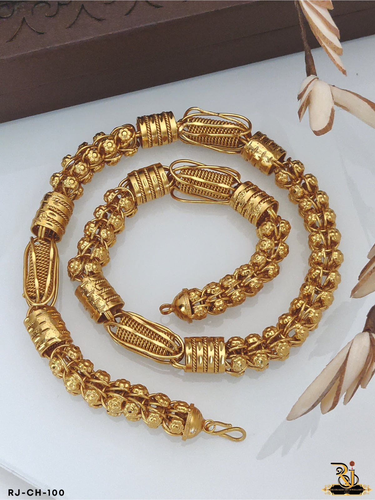 High Imported Mens Gold Bracelet, 100G at Rs 350 in Surat | ID: 23465071748