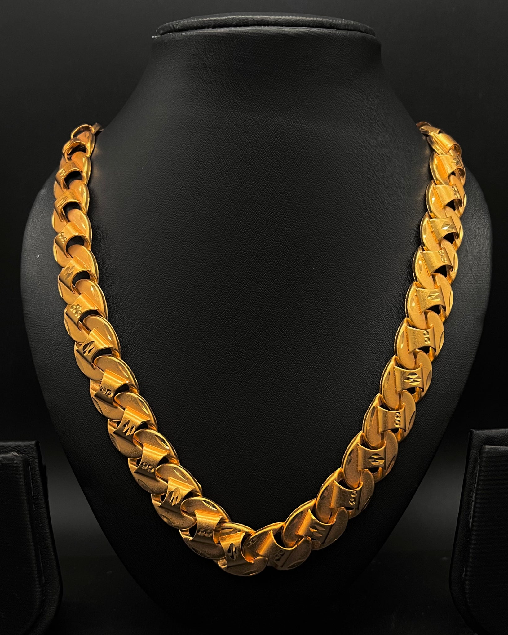 Pokal Bridge Chain for Men Rudraksh Art Jewellery